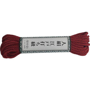 【メーカー在庫あり】 AR1007 (株)ユタカメイク ユタカメイク 江戸打ち紐 細丸 約5.5m 赤 AR-1007 HD店