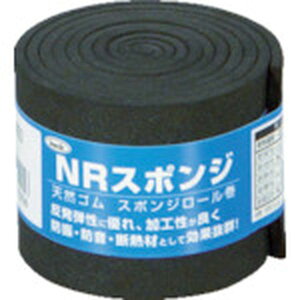 【メーカー在庫あり】 KSNR10053 (株)光 光 スポンジロール巻 50mmX1M 3t 黒 KSNR-10053 HD店