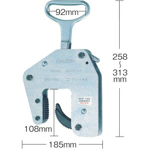 y[J[݌ɂz RN[g񎟐ip݃Nv(nh^Cv)eʁF150kg Nv͈́F30`60mm SKC150 HDX