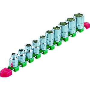 �y���[�J�[�݌ɂ���z ���s�@�B�H��(��) KTC 12.7sq.�\�P�b�g�Z�b�g(10�R�g) �����p12.7mm 6�p TB410E HD�X