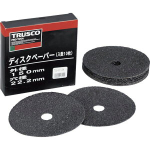 �y���[�J�[�݌ɂ���z TG6100 �g���X�R���R(��) TRUSCO �f�B�X�N�y�[�p�[6�^ ��150X22.2 ��100 (10����) TG6-100 HD�X