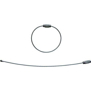 【メーカー在庫あり】 TKY160 (株)ニッサチェイン ニッサチェイン キーワイヤー 160mm (10本入) TKY-160 HD店