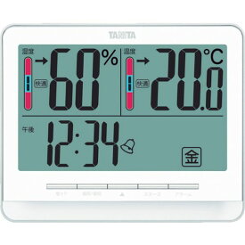 【メーカー在庫あり】 (株)タニタ TANITA デジタル温湿度計 TT‐538‐WH TT-538-WH HD