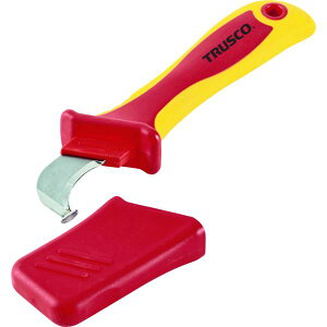 【メーカー在庫あり】 TZEN200E トラスコ中山(株) TRUSCO 絶縁電工ナイフ(鎌形刃タイプ) 180mm TZEN-200E HD店