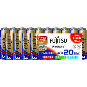 �y���[�J�[�݌ɂ���z LR6PS20S FDK(��) �x�m�� �A���J�����d�r�P3 PremiumS (20�{��) LR6PS(20S) HD�X