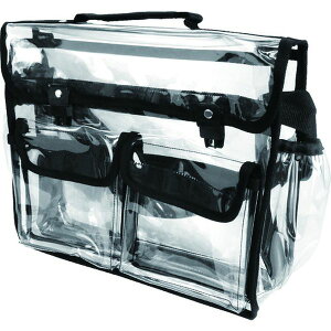 【メーカー在庫あり】 トラスコ中山(株) TRUSCO エンジニアクリアバッグ 大容量タイプ 370×300×120 TDEB120 HD店
