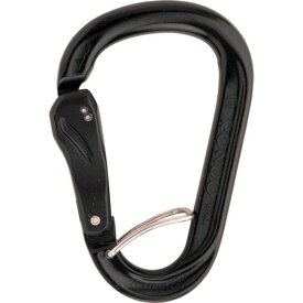 【メーカー在庫あり】 KR43HXS カラビナ HMS ROUND スライドオートロックカラビナ(フック付き)ブラック KR43H-XS HD店