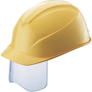 【メーカー在庫あり】 0123JSHC3J エアライトS搭載ヘルメット(アメリカンタイプ・溝付・シールド付) 帽体色:クリーム 0123J-SH-C3-J HD店