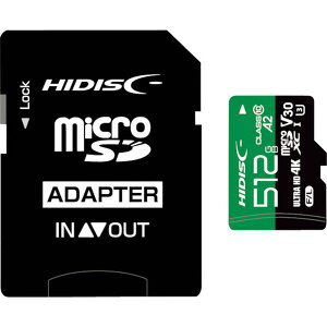y[J[݌ɂz R170V[YmicroSDXCJ[h 512GB HDMCSDX512GA2V30PRO HDX