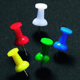 【メーカー在庫あり】 プラス(株) JTX 354077)プッシュピン 色込100本入 B266J B266J HD店