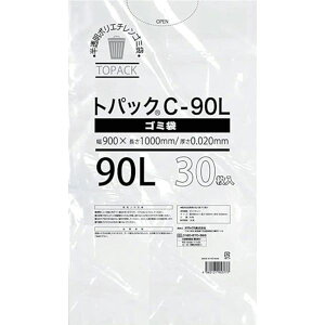 �y���[�J�[�݌ɂ���z �I�U�b�N�X(��) �I�U�b�N�X �g�p�b�N�S�~�� C 90L ����0.020mm 30�� 00442599 HD�X