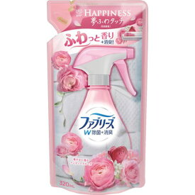 【メーカー在庫あり】 ファブリーズ with レノアハピネス アンティークローズ＆フローラルの香り つめかえ 320ml 642927 HD店