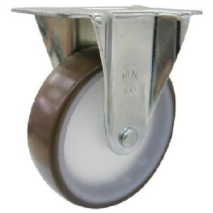 �y���[�J�[�݌ɂ���z ER100UHF �v���[�g�� �Œ� �L���X�^�[ �E���^�� �ԗ֌a100mm E�^�C�v ER�^ ��t���@82×40 ER-100UHF HD�X