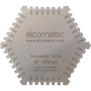 【メーカー在庫あり】 Elcometer(株) elcometer 六角形ウェットフィルム膜厚計 K0003236M202 HD店