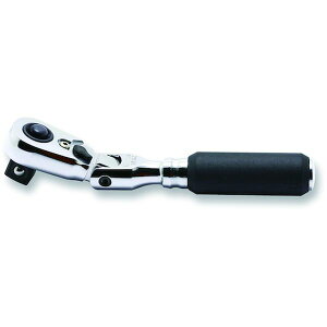 �y���[�J�[�݌ɂ���z Z-EAL 3/8�h(9.5mm)SQ. �v�b�V���{�^������U�胉�`�F�b�g�n���h��(�R���p�N�g) �S��114mm 2726ZB-3/8 HD�X