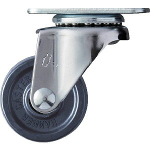 【メーカー在庫あり】 420EU40 ハンマーキャスター(株) ハンマー E型 自在 エラストマー車 40mm 420E-U40 HD店