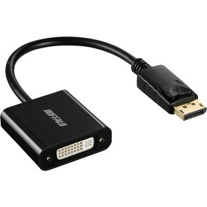 �y���[�J�[�݌ɂ���z (��)�o�b�t�@���[ �o�b�t�@���[ DisplayPort-DVI�ϊ��A�_�v�^ �u���b�N BDPDVBK HD�X