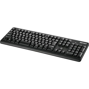 �y���[�J�[�݌ɂ���z Bluetooth�L�[�{�[�h �R�ێd�l �X�^���_�[�h �t�� �u���b�N BSKBB110BK HD�X