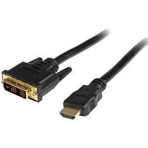 【メーカー在庫あり】 ディスプレイ変換ケーブル/HDMI - DVI-D/3m/オス-オス/モニターケーブル/ビデオコンバーター HDDVIMM3M HD店