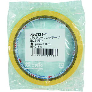 �y���[�J�[�݌ɂ���z HZ0126 (��)���a �p�C���� �o�b�O�V�[�����O�e�[�v ��25(PET)9mm×35M �� HZ-012-6 HD�X