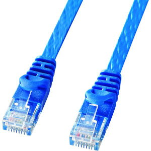 �y���[�J�[�݌ɂ���z LAFL605BL �T�����T�v���C(��) SANWA �J�e�S��6�t���b�gLAN�P�[�u�� LA-FL6-05BL HD�X