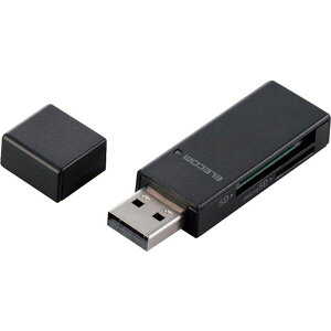 y[J[݌ɂz MRD205BK J[h[_[ XeBbN^Cv USB2.0Ή SD{microSDΉ ubN MR-D205BK HDX