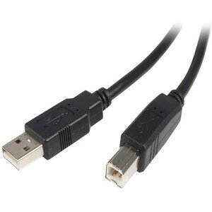 y[J[݌ɂz USB 2.0P[u/3m/Type-A - Type-B/480Mbps/IX-IX/ubN/^CvA - B USB2HAB3M HDX