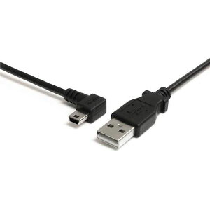 �y���[�J�[�݌ɂ���z USB 2.0�P�[�u��/91cm/Type�]A - L�^����Mini-B/480Mbps/�I�X-�I�X/�u���b�N/�~�jB USB2HABM3LA HD�X
