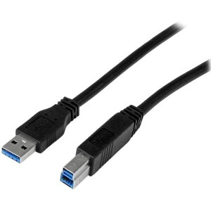 y[J[݌ɂz USB 3.0P[u/1m/Type]A - Type]B/5Gbps/IX-IX/IFF/ubN/^CvB USB3CAB1M HDX