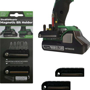 �y���[�J�[�݌ɂ���z BHMHHBLK2 StealthMounts�� �X�e���X�}�E���g �}�O�l�b�g�r�b�g�z���_�[(2����)�u���b�N BH-MHH-BLK-2 HD�X