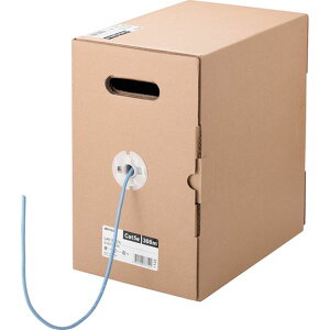 �y���[�J�[�݌ɂ���z Cat5e LAN�P�[�u�� 300m �Q�� �u���[ BL5EW3000BL HD�X