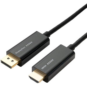 �y���[�J�[�݌ɂ���z DPHDC20BK DisplayPort to HDMI2.0�P�[�u�� �u���b�N 2m DP-HDC20/BK HD�X