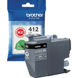 �y���[�J�[�݌ɂ���z �u���U�[�H��(��) �u���U�[ �C���N�J�[�g���b�W �u���b�N LC412BK HD�X