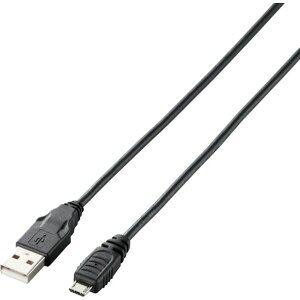 �y���[�J�[�݌ɂ���z U2CAMB015BK �G���R��(��) �G���R�� USB2.0�P�[�u�� A-microB�^�C�v 0.15m �u���b�N U2C-AMB015BK HD�X