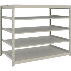 �y���[�J�[�݌ɂ���z �X�`�[�����b�N �����b�N(�I�����^�C�v�A�ω׏d100Kg)1500×595×H1200 5�i�P�� �l�I�O���[ UL4565 HD�X