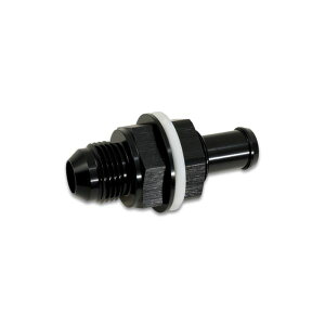 �yUSA�݌ɂ���z Vibrant Bulkhead Fuel Cell �A�_�v�^�[ -6AN Male Flare x 3/8in Barb vib16906 HD�X