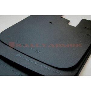 �yUSA�݌ɂ���z Rally Armor 93�N-01�N �X�o�� Impreza RS Basic �u���b�N Mud Flap w/ �u���b�N Logo ralMF2-BAS-BLK HD�X