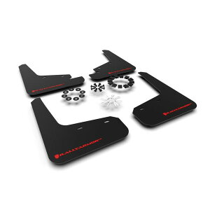 �yUSA�݌ɂ���z Rally Armor 20�N-22�N Tesla Model Y �u���b�N UR Mud Flap w/ ���b�h Logo ralMF72-UR-BLK/RD HD�X