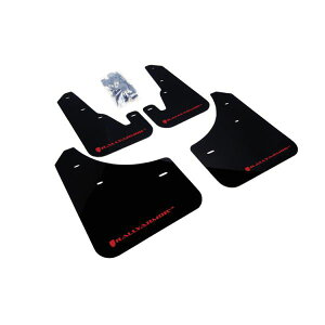 �yUSA�݌ɂ���z Rally Armor 04�N-09�N �}�c�_3/Speed3 Black UR Mud Flap w/ Red Logo ralMF9-UR-BLK/RD HD�X