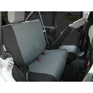 �yUSA�݌ɂ���z Rampage 2007-2018 Jeep �����O���[(JK) Unlimited Custom Fit Seat Cover - Black/Grey ram5057821 HD�X