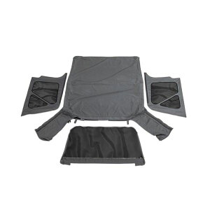�yUSA�݌ɂ���z Rampage 97�N-06�N Jeep �����O���[(TJ) OEM Replacement Top - Black Denim ram99315 HD�X