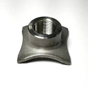 �yUSA�݌ɂ���z Stainless Bros M18x1.5 O2 �Z���T�[ Bung Saddle Type stb604-00100-6000 HD�X