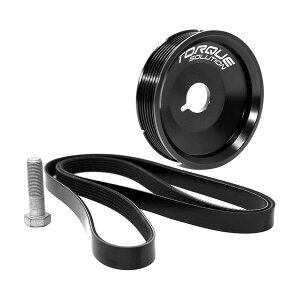 �yUSA�݌ɂ���z Torque Solution Underdrive Crank Pulley �L�b�g Porsche Boxster/Cayman/996/997 w/AC Excl Turbo Engines tqsTS-POR-458AC HD�X