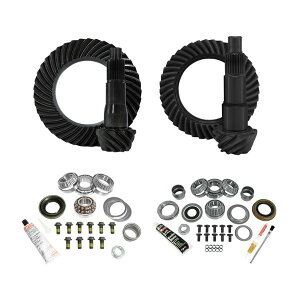 �yUSA�݌ɂ���z Yukon Complete Gear and Kit Pakage for JL Jeep Non-Rubicon w/ D35 Rear & D30 �t�����g - 4:56 Gear Ratio yukYGK073 HD�X