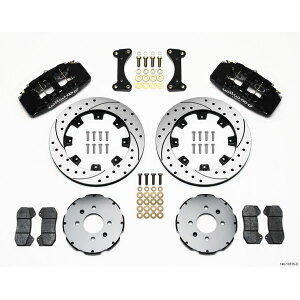 yUSA݌ɂz Wilwood Dynapro 6 tg Hat Kit 12.19in Drilled 94-01 Honda/Acura w/262mm Disc wil140-10735-D HDX