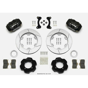 �yUSA�݌ɂ���z Wilwood Forged Dynalite �t�����g Hat Kit 11.00in GT Rotor 95-05 Miata wil140-13379 HD�X