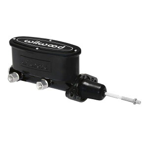 �yUSA�݌ɂ���z Wilwood High Volume Tandem Master Cylinder - 15/16in Bore �u���b�N-W/Pushrod wil260-13375-BK HD�X
