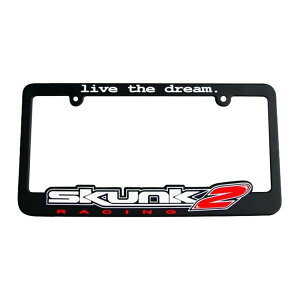 �yUSA�݌ɂ���z Skunk2 Live The Dream License Plate Frame skk838-99-1450 HD�X