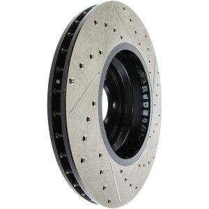 �yUSA�݌ɂ���z StopTech 07�N-09�N BMW 335 E90/E92/E93 �X���b�g���h�����h �E �t�����g ���[�^�[ sto127.34093R HD�X