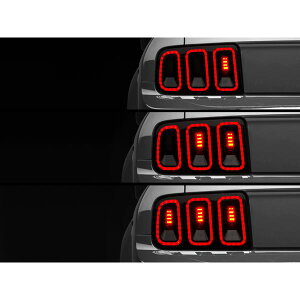 �yUSA�݌ɂ���z Raxiom 05�N-09�N �t�H�[�h Mustang Gen5 Tail ���C�g- �u���b�N Housing (�X���[�Nd Lens) rax49169 HD�X